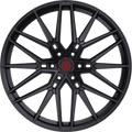 506B 22x10 +24mm Gloss Black 6-Spoke Alloy Wheel