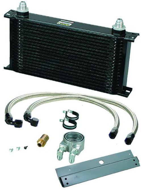 19 Row x 11.25" Oil Cooler Kit with Thermostatic Bypass