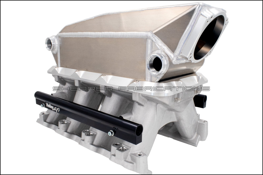 Integrated Plenum Intercooler With 105mm Throttle Body Flange