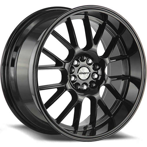 Crank 17x7.5 +30 8-Spoke Split-Spoke Alloy Wheel