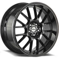 Crank 17x7.5 +30 8-Spoke Split-Spoke Alloy Wheel