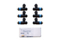60 lbs/hr High-Impedance Fuel Injectors (Set of 8)