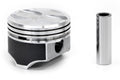 Forged Flat-Top Piston Set, 4 Valve Relief, 1.54"