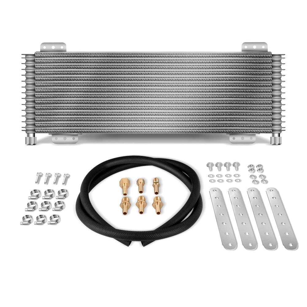 8.5"x22.75"x1.3" Low-Pressure Drop Transmission Oil Cooler