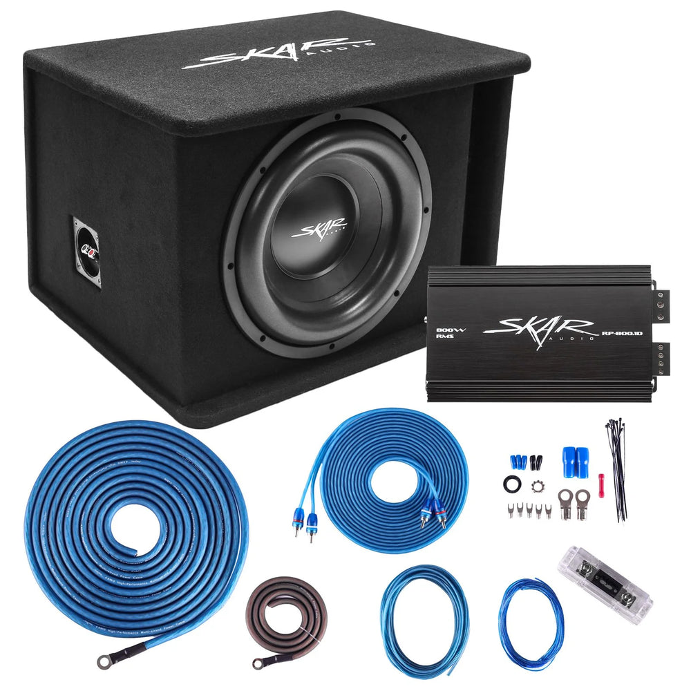 SDR-1X12D2-RP-800.1D-SKAR4ANL-CCA Subwoofer Package