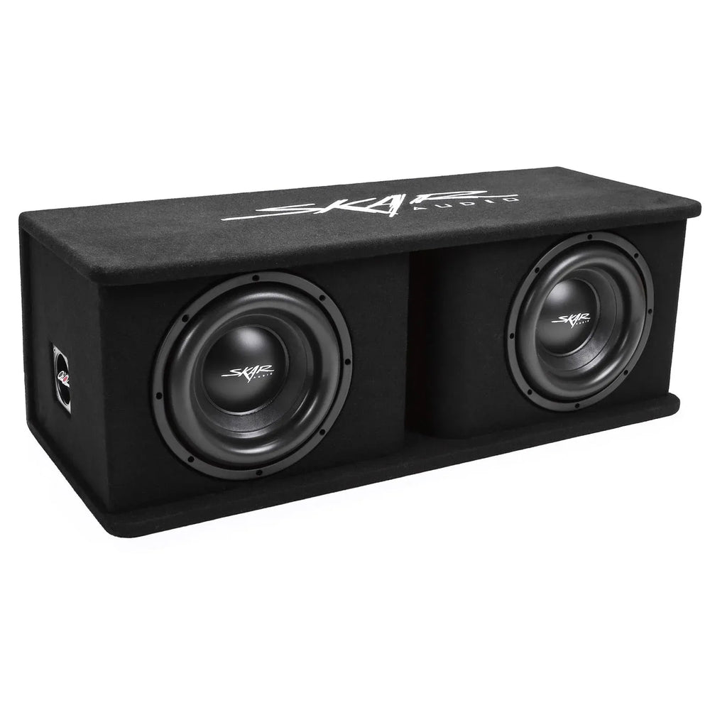 Dual 10-Inch Loaded Vented Subwoofer Enclosure