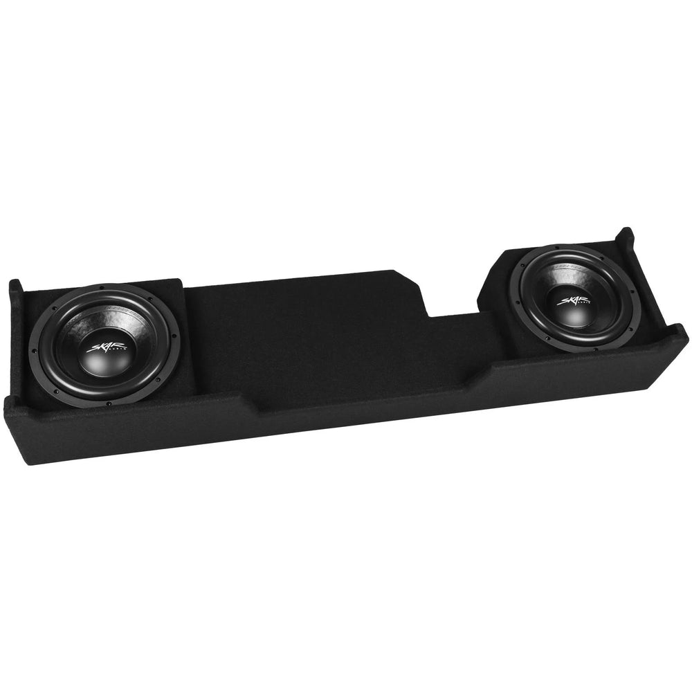 Dual 10-Inch Loaded Subwoofer Enclosure