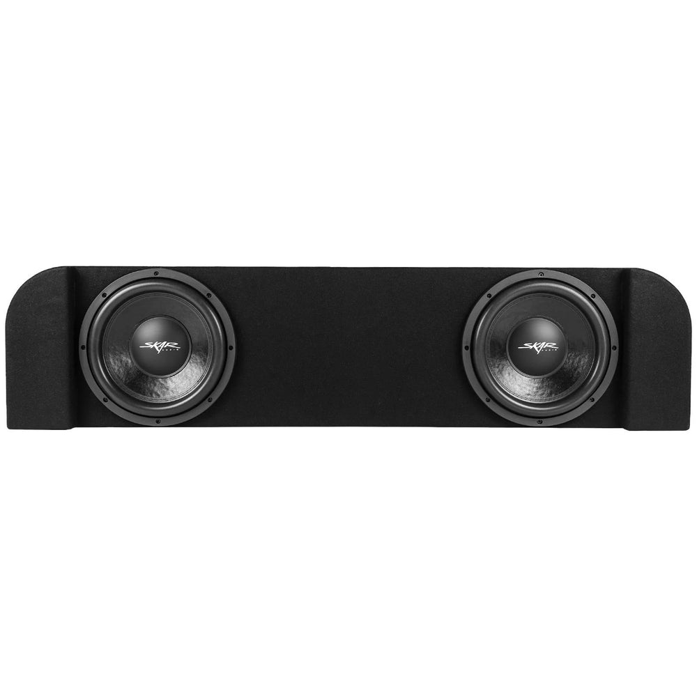 Dual 12-Inch Loaded Subwoofer Enclosure