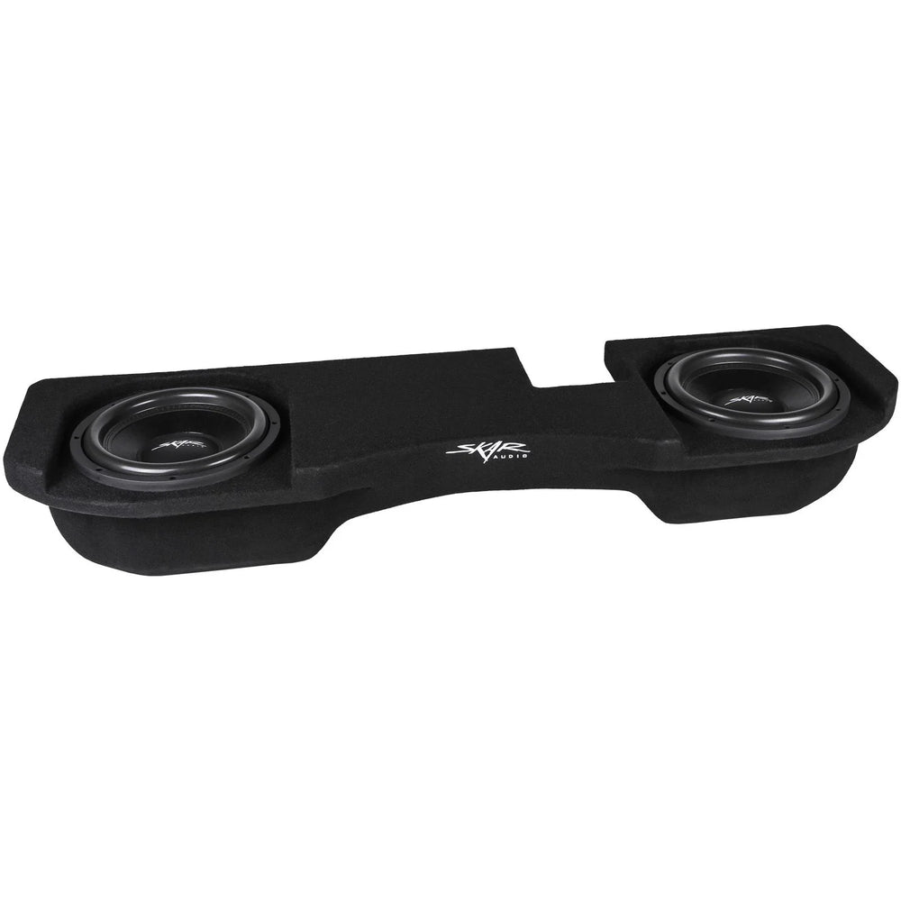 Dual 12-inch Loaded Subwoofer Enclosure