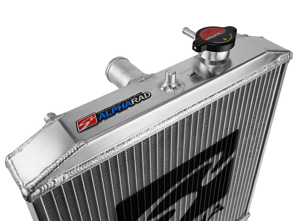 Alpha Series Half-Size Dual-Core Aluminum Radiator