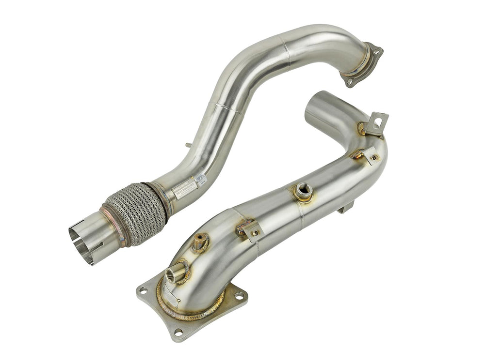 Alpha Series 3-Inch 304 Stainless Steel Cat-Back Downpipe