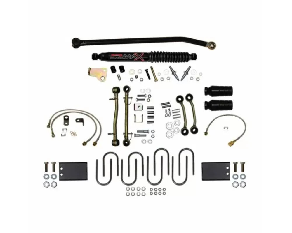 JC8058S 8-Inch Rock Ready 2 Component Box Suspension Kit