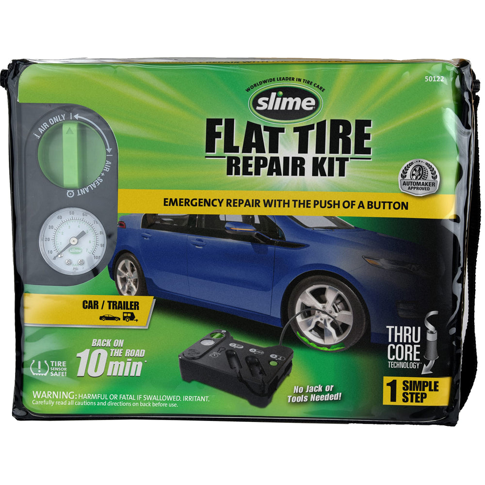 Flat Tire Repair and Inflation Kit