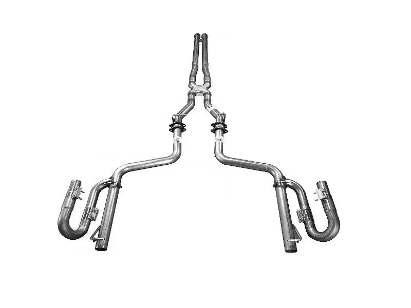 H-Pipe/X-Pipe Exhaust System w/ J-Pipe