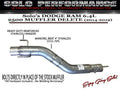 4-Inch Stainless Steel Muffler Delete Pipe