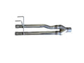 4-Inch Stainless Steel Muffler Delete Pipe