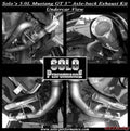 Axle-Back Dual Exhaust System w/ J-Pipes