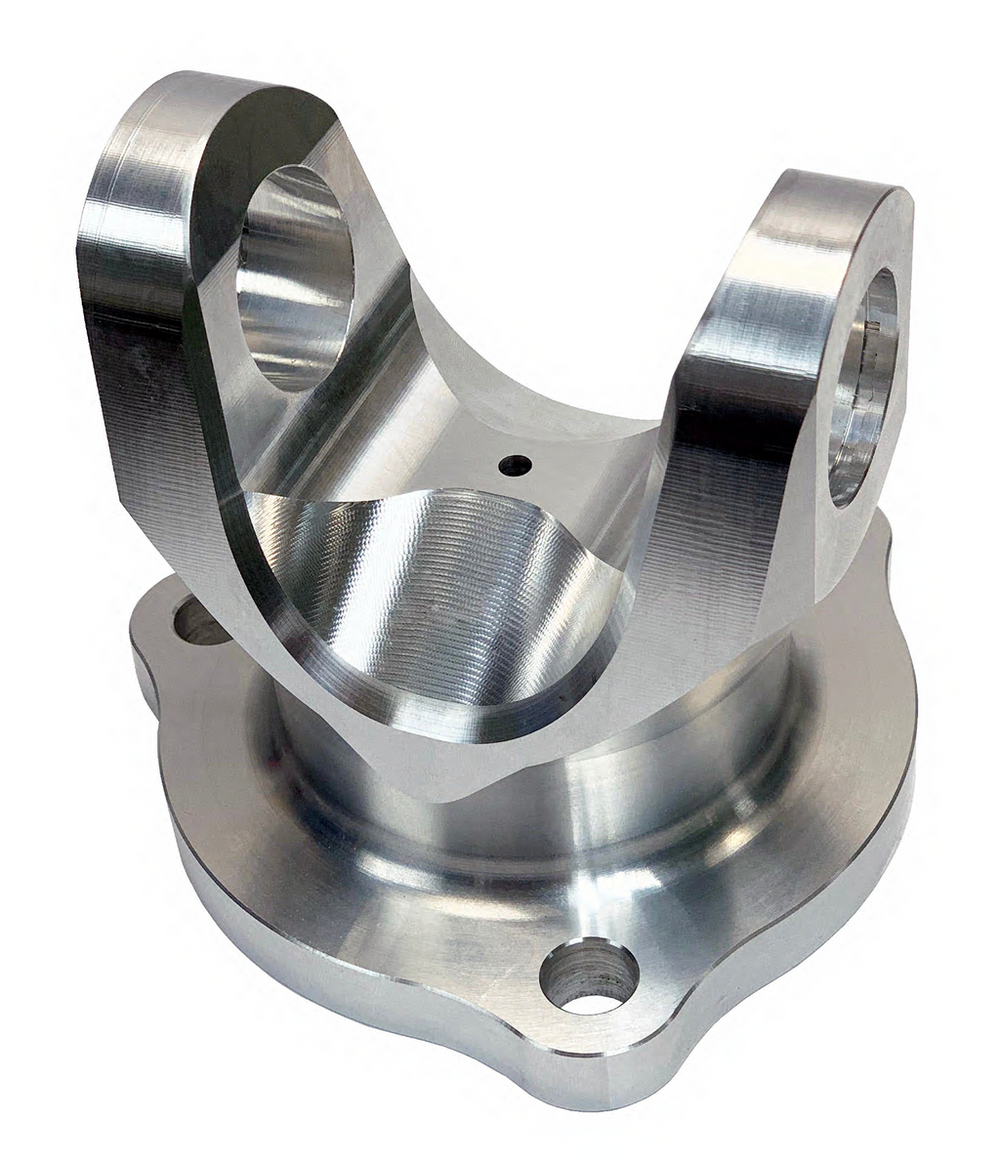 1350 Series 7075-T6 Aluminum Adapter Flange Yoke, 2.25-Inch