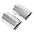 Exhaust System Dual Rear Exit Polished Tips