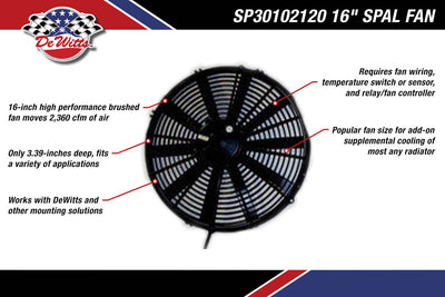16-Inch Electric Puller Fan, IP68