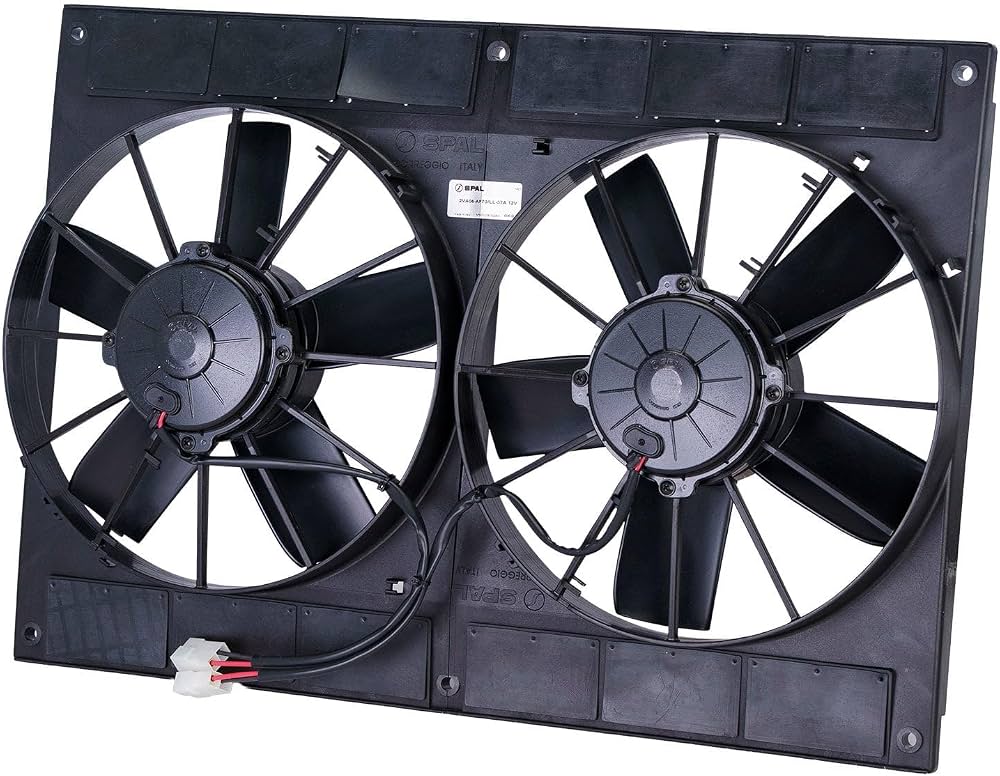 11-Inch Dual High-Performance Puller Fan Assembly