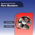 12V 5.2-Inch Puller Fan 342 CFM