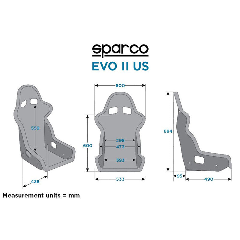 EVO II US Competition Seat