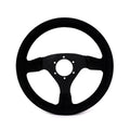 R 323 330mm Black Suede Steering Wheel