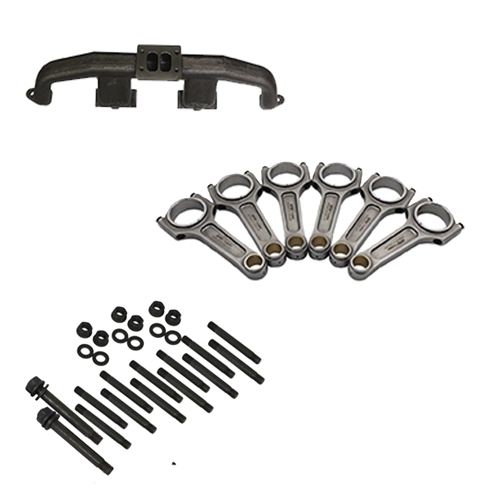 Twin-Scroll Turbo Manifold for Chevy Inline-6