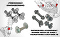 Rear Camber and Toe Cam Bolt Set