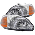 CRYSTAL HOUSING HEADLIGHTS CHROME