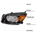 Factory Style Headlights, Matte Black