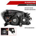 Factory Style Headlights, Matte Black