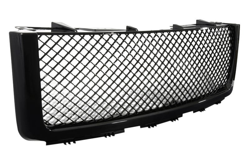 ABS Glossy Black Front Hood Grille