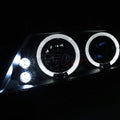 Dual Halo Projector Headlights, Matte Black