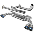 Cat-Back Exhaust System [Quad Rear Exit, Burnt Tip, 2.50" Main Tube]