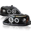 99-00 CIVIC HALO LED PROJ