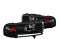 PROJECTOR HEADLIGHT BLACK HOUSING