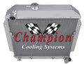 3-Row All-Aluminum Radiator with Internal Transmission Oil