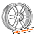 Enkei RPF1 18x7.5 5x114.3 48mm Offset 73mm Bore Silver Wheel 07-11 MS3/06-10 Civic Si