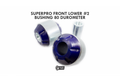SuperPro 2008 Lexus IS F Base Front Lower Inner Rearward Control Arm Bushing Kit