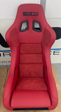 Sparco Seat QRT Performance Leather/Alcantara Red (Must Use Side Mount 600QRT)