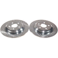 Power Stop 22-24 Ford Maverick Rear Drilled & Slotted Rotor (Pair)