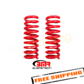 BMR 08-18 Dodge Challenger Rear Lowering Springs 1.25in Drop Performance Version - Red