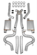 LS Swap Exhaust System 1978-1987 GM G-Body 3-Inch Dual Stainless Steel Natural Finish Fits All Except El Caminos W, 118-Inch Wheelbase Aggressive To Moderate Sound Hooker BlackHeart