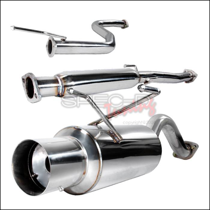 N1 Style Stainless Steel Cat-Back Exhaust System