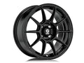 FF 1 17-Inch 30mm Offset 5x114.3 Gloss Black Wheel