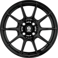 FF 1 17-Inch 30mm Offset 5x114.3 Gloss Black Wheel