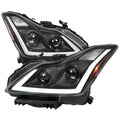 Projector Headlights with LED Strip