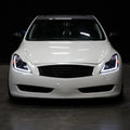 Projector Headlights with LED Strip